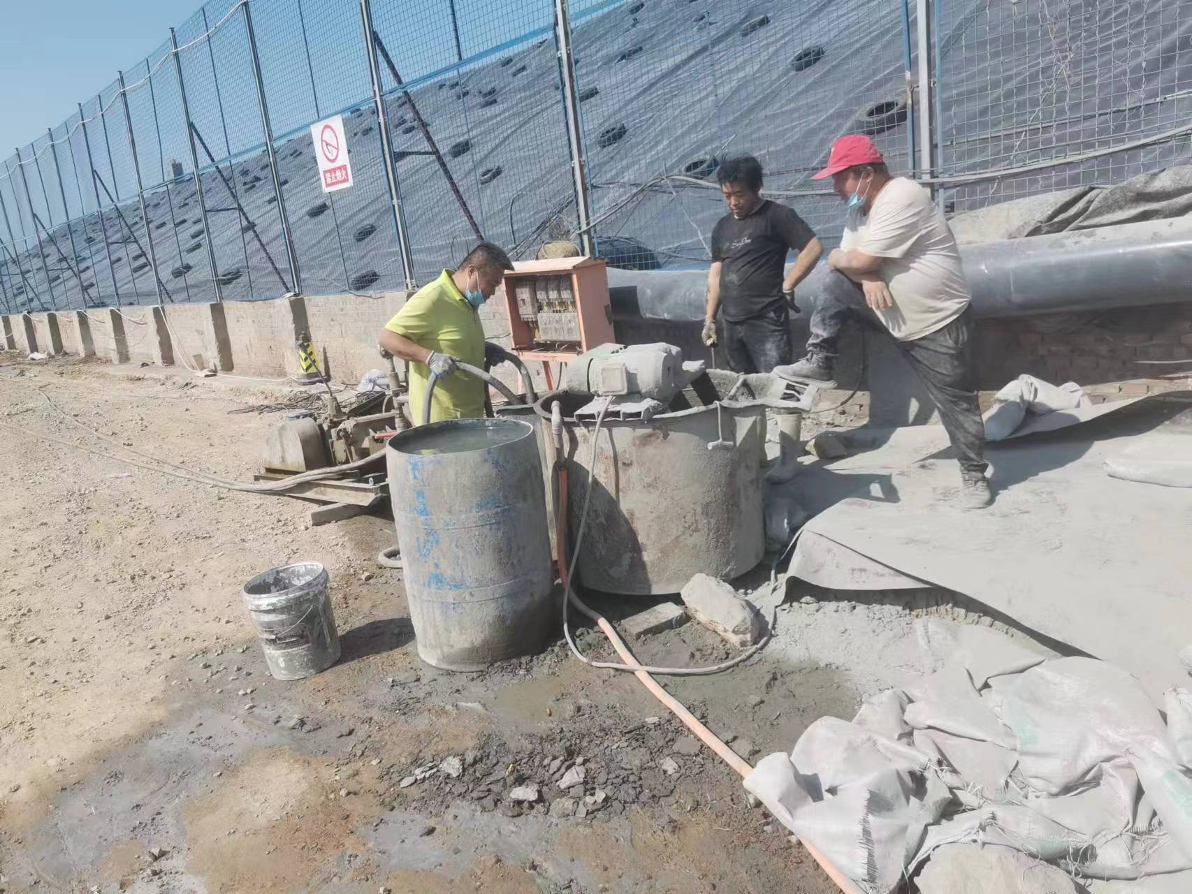 郯城袖阀管注浆